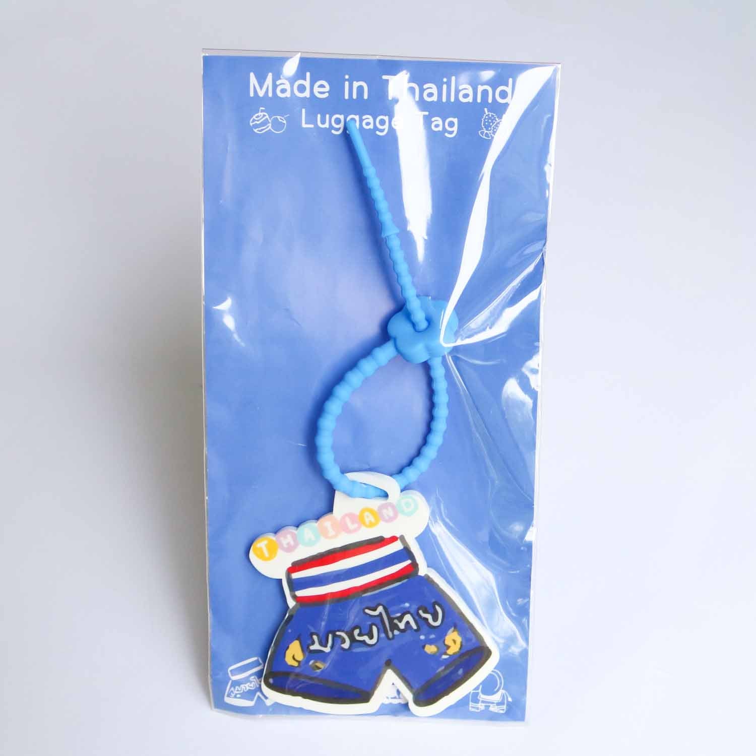 タイ ラゲッジタグ【全3種】かわいい トゥクトゥク 象 ムエタイ