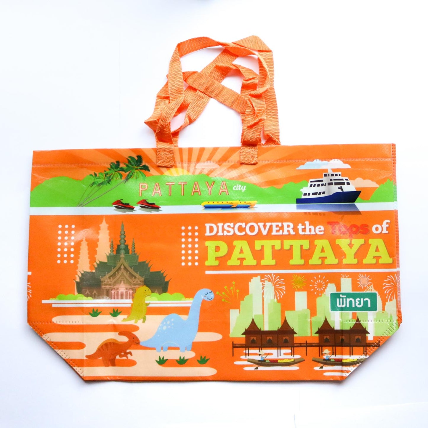 TOPS タイの名産エコバッグ② ４種・２サイズ