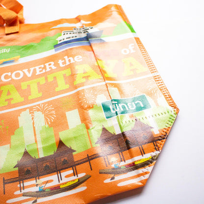 TOPS タイの名産エコバッグ② ４種・２サイズ