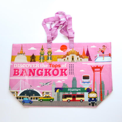 TOPS タイの名産エコバッグ② ４種・２サイズ