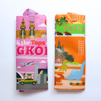 TOPS タイの名産エコバッグ② ４種・２サイズ