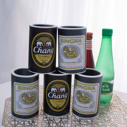 タイビール 保冷ボトルホルダー【シンハー／チャーン 全2種】中瓶対応