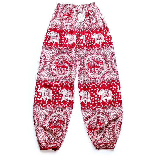 タイパンツ 赤柄 -2