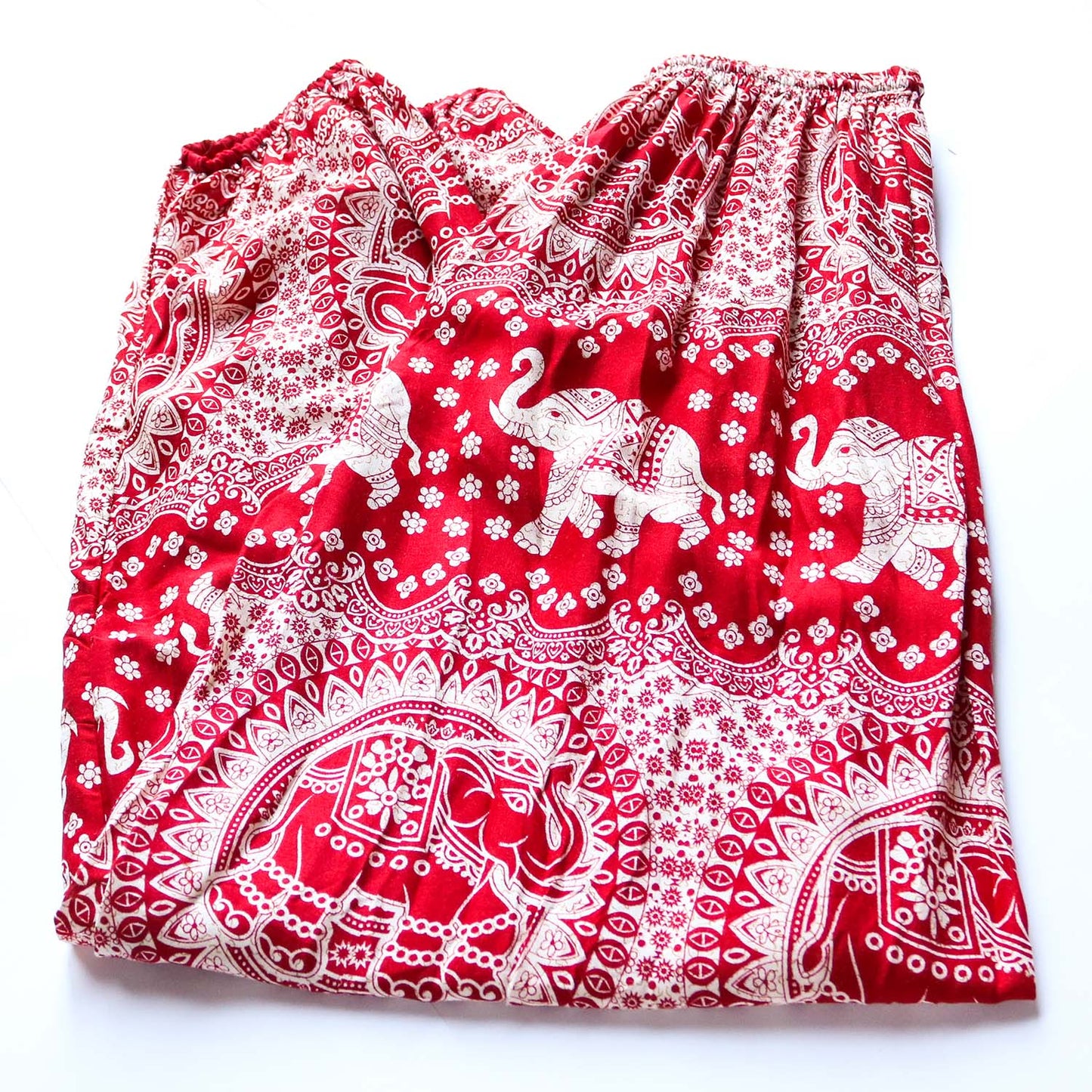 タイパンツ 赤柄 -2