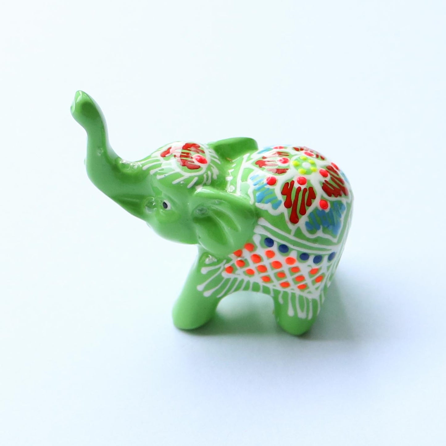 象のオブジェ ハンドペイント