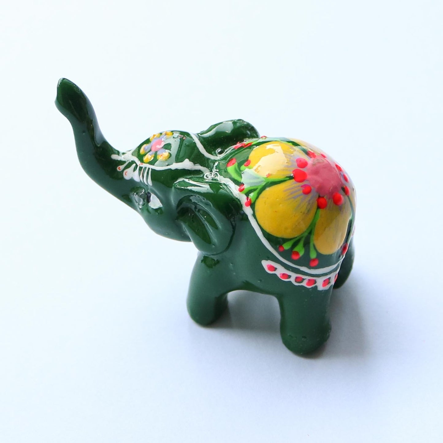 象のオブジェ ハンドペイント