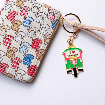 トゥクトゥク レトロポップ メタルキーホルダー