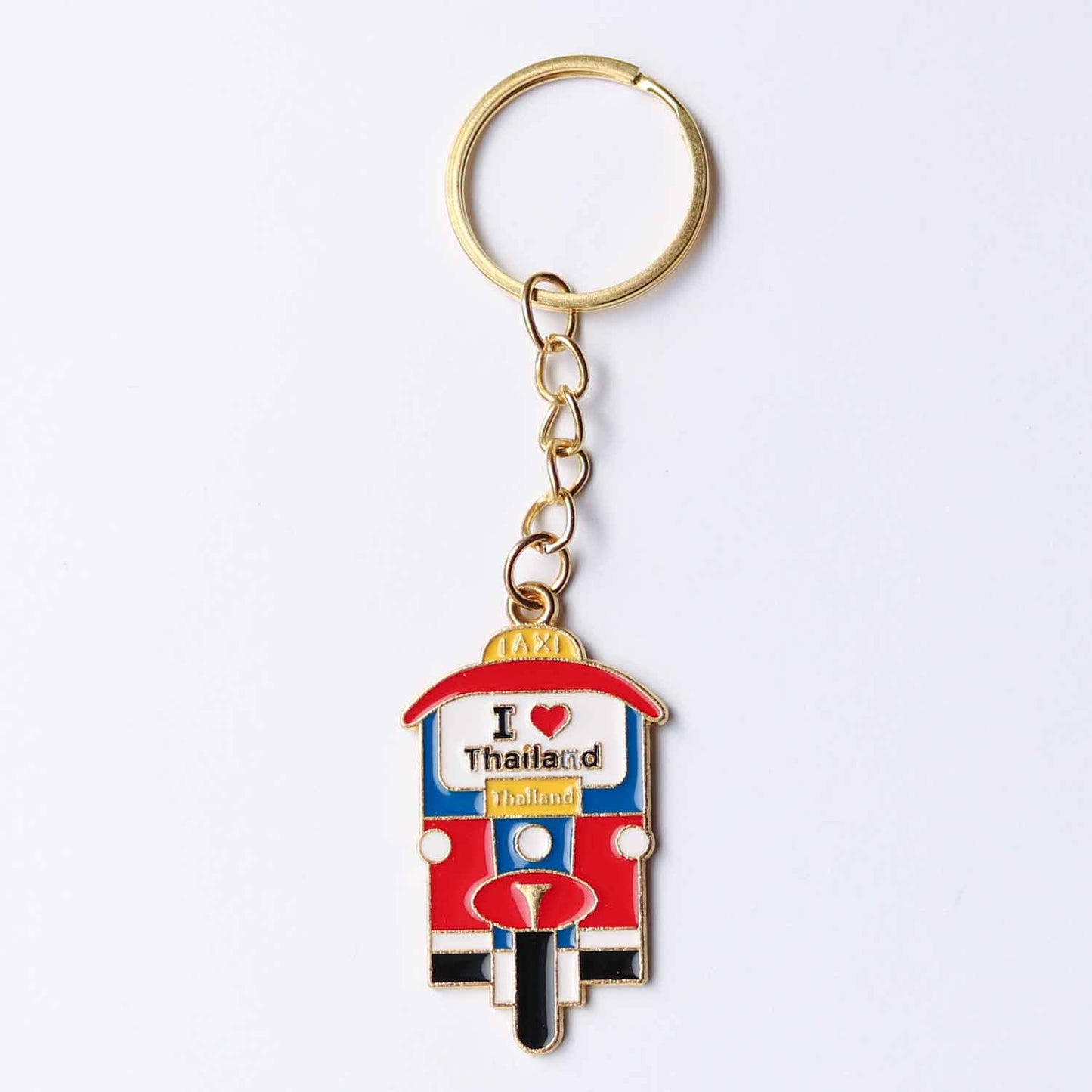 トゥクトゥク レトロポップ メタルキーホルダー