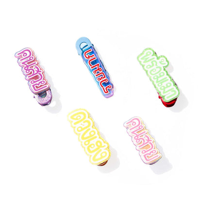 タイ語・タイ文字 Y2Kヘアクリップ