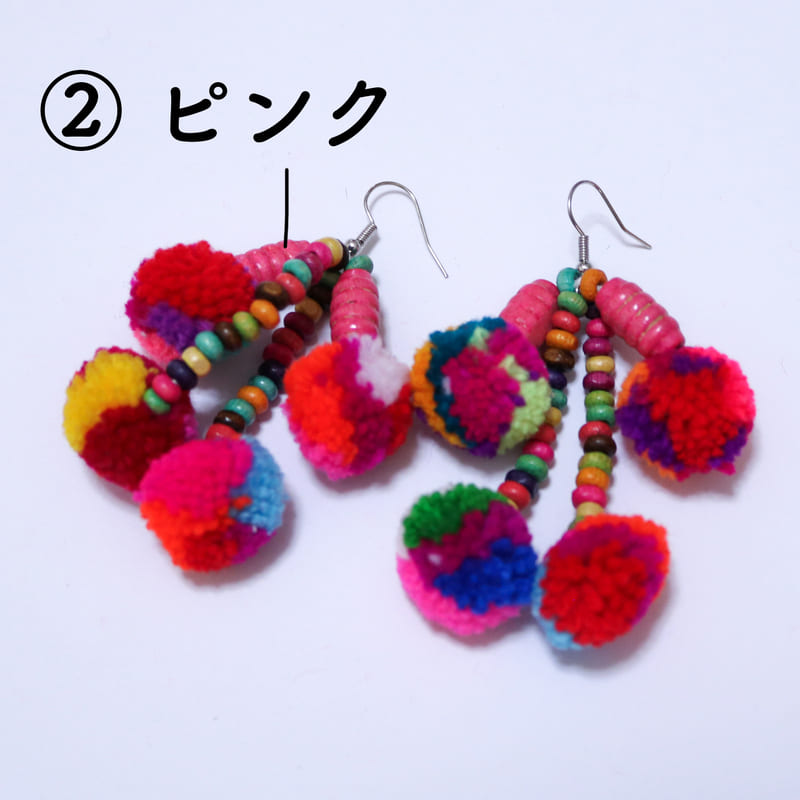 モン族 ぽんぽんピアス – タイファン！