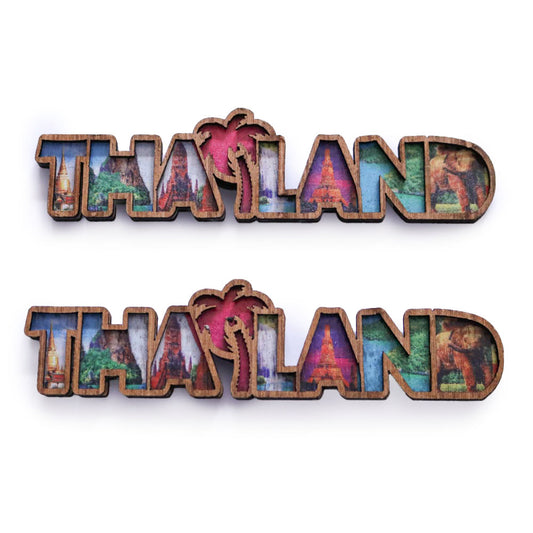 THAILAND 木製マグネット